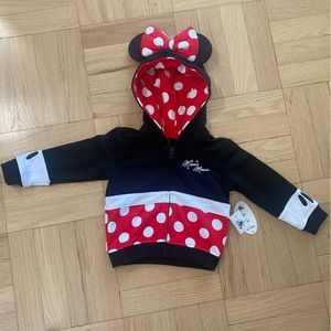 Minnie Mouse hooded jacket with ears